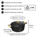 Ver imagem 4 de Jogo Panelas Lista de Casamento Ferro Fundido 7PCS Libaneza