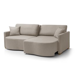Sofá Cama Retrátil 2 Lugares 184 Cm Moscow Redenobre:bege - 4