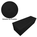 Ver imagem 4 de Calçadeira Recamier Baú Casal King 190cm Juliana Suede Preto
