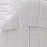 Kit Colcha Queen 300 Fios Damask Stripes 3 Peças Buddemeyer Branco - 3