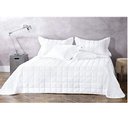 Ver imagem 1 de Kit Colcha Queen 300 Fios Damask Stripes 3 Peças Buddemeyer Branco