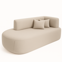 Ver imagem 4 de Sofá Orgânico Versátil Abby 210 Cm - Zahav Estofados:bouclê/bege