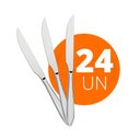 Ver imagem 1 de KIT - 24 Facas para Churrasco Luxo Laguna em Aço Inox FITOP - Tramontina