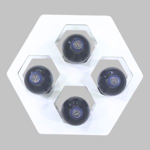 Garrafeiro Ravi Branco Tx - 4 Garrafas