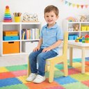 Ver imagem 7 de Banquinho Infantil Encosto MDF Ate 35kg Cadeirinha Escolar Festa Infntil Quarto Menino Crianca Branc