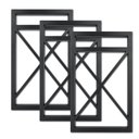 Ver imagem 3 de Kit 3 Suporte para Prateleira Estilo Industrial PP Reforçado