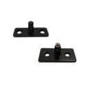 Ver imagem 1 de Kit pivô superior + pivô inferior para porta pivotante de vidro temperado blindex - Preto