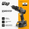 Parafusadeira e Furadeira de Impacto 3/8 Wap K21 Id01 Bivolt - 2