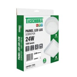 Painel LED Quadrado de Sobrepor 24W Lux Bivolt Taschibra - 4