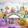 Papel De Parede Adesivo Infantil Menina Princesas Quarto - 2