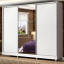 Ver imagem 6 de Guarda Roupa Casal Zurique 3 Portas De Correr Madesa