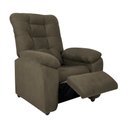 Ver imagem 1 de Poltrona do Papai Space 88cm Reclinável Manual Suede Capuccino - Sallar Home