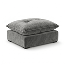Ver imagem 1 de Cama Puff Pet Cachorro e Gato Puff Pet Super Macio e Confortável Suede:suede Cinza