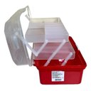 Ver imagem 5 de Maleta Organizadora Multiuso Mega Box Odonto Ferramenta Sort Plasnorthon