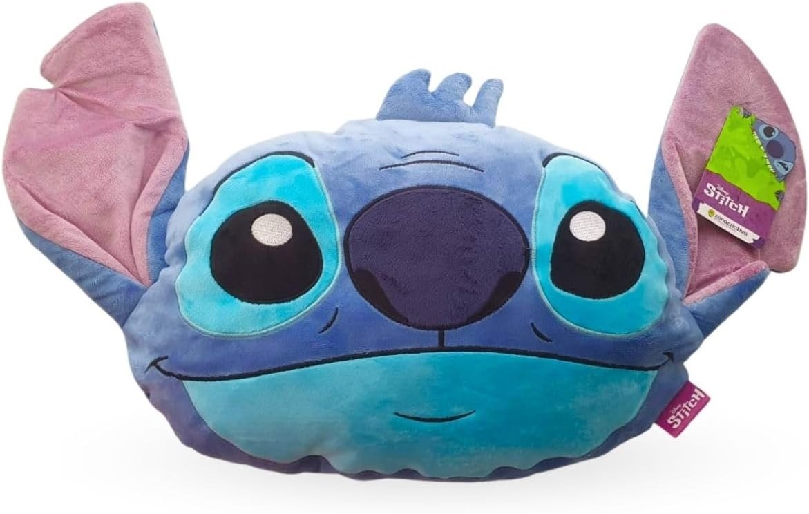 Almofada Grande Veludo 3d Stitch Disney 82cm - 3