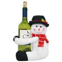 Ver imagem 1 de Enfeite Natalino Porta Champanhe Boneco de Neve 24cm Rio Master