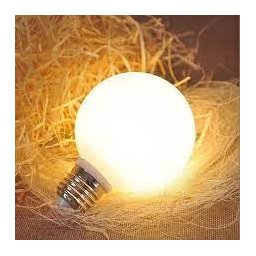 Kit 3 Lampadas Led Parte Filamento Leitosa G95 4wam E27 - 4