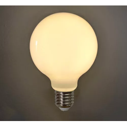 Kit 3 Lampadas Led Parte Filamento Leitosa G95 4wam E27 - 5