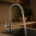 Ver imagem 2 de Torneira Premium em Aço Escovado para Banheiros, Lavabos e Cozinha Big Obra