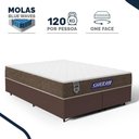 Ver imagem 2 de Cama Box com Colchão Gazin de Molas Ensacadas One Face Air Light Queen 158cm