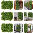 Ver imagem 7 de 23 Placas Decorativas para Muro Verde Artificial com Folhas Ornamentais Permanentes e Acabamento Pre