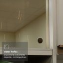 Ver mais imagens de Armário Aéreo 2 Portas de Correr de Vidro Reflex e 1 Nicho Crema Nice Madesa