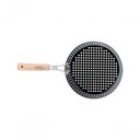 Ver imagem 2 de Grelha Preta para Carnes e Vegetais 30,5 Cm em Aço Carbono para Altas Temperaturas do Seu Churrasco