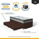 Ver imagem 6 de Cama Box com Colchao Espuma D33 Pillow In Anjos Ortosleep + Auxiliar de Espuma Unique Solteiro 88cm