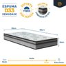 Cama Box com Colchao Espuma D33 Pillow In Anjos Ortosleep + Auxiliar de Espuma Unique Solteiro 88cm - 8