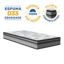 Ver imagem 7 de Cama Box com Colchao Espuma D33 Pillow In Anjos Ortosleep + Auxiliar de Espuma Unique Solteiro 88cm