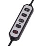Luminaria Chao Estetica Led Meia Lua Arco 36W Regulavel Suporte Celular Spa Salao Beleza Maquiagem C - 9