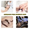 Luminaria Chao Estetica Led Meia Lua Arco 36W Regulavel Suporte Celular Spa Salao Beleza Maquiagem C - 8