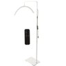 Luminaria Chao Estetica Led Meia Lua Arco 36W Regulavel Suporte Celular Spa Salao Beleza Maquiagem C - 4