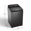 Ver imagem 5 de Máquina de Lavar Brastemp 13Kg Cinza Platinum com Ciclo Tira Manchas Advanced e Ciclo Antibolinha -