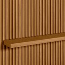 Ver imagem 5 de Painel Ripado para Tv 75 Pol Slats e Bancada Lisa 180x250cm L05 Nature Off White - Lyam Decor