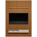 Ver mais imagens de Painel Ripado para Tv 75 Pol Slats e Bancada Lisa 180x250cm L05 Nature Off White - Lyam Decor