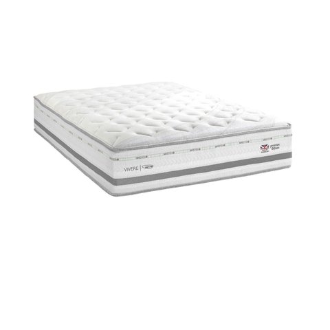 Colchão Casal 138cm x 34cm Toscana Herval Branco/Cinza