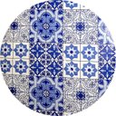 Ver imagem 3 de Toalha de Mesa Termica Redonda - Portuguesa - 1,35m Diâmetro * Mesa Redonda *- Pvc - 4 Cadeiras - Im