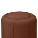 Ver imagem 3 de Puff Redondo Orgânico Resistente Flora 45x45 Bouclê - Sofa Store:bouclê Terracota