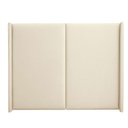 Ver imagem 4 de Cabeceira Cama Casal 156cm Estofada Linho ou Veludo Editável Cor:veludo Luxor Creme