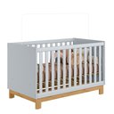 Ver imagem 1 de Berço Mini Cama Q Encanto Slim Cinza 4315 - Qmovi