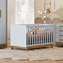 Ver imagem 2 de Berço Mini Cama Q Encanto Slim Cinza 4315 - Qmovi