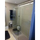 Ver imagem 5 de Box Light para Banheiro 1,90x1,00m 8mm Preto Woodglass Light Preto
