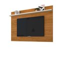 Ver imagem 1 de Painel Bechara 1.8 Suspenso para Tv até 60 Polegadas Naturale/ Off White