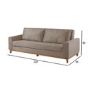 Ver imagem 4 de Sofá Cama 2 Lugares Living Linho M-157 Martins Bege