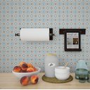 Ver imagem 2 de Papel de Parede Azulejo Clássico em Tons Claros - 2,50x0,50m