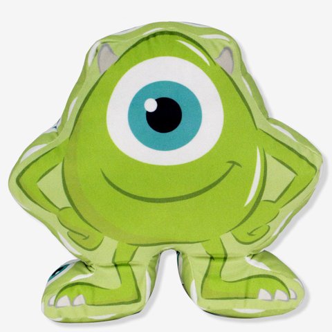 ALMOFADA FORMATO FIBRA MIKE WAZOWSKI MONSTROS S.A
