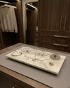 Ver imagem 2 de Bandeja Lavabo Mármore Travertino 25x12 para Banheiro Bege Bege