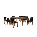 Ver imagem 6 de Conjunto de Jantar Nala 8 Lugares com Cadeiras Bella Linho Preto 220cm Mobillare