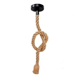 Pendente Corda Retro E27 – 1 Metro com Lampada Filamento - 3